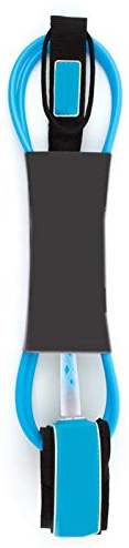 RH-HPC Surf Leine 8FT Surfbrettsseil 7mm Surfbrett Traktionsseil Beineleine für Kurzbrett, Longboard, Paddelboard SUP Leash.