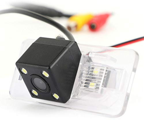 Areyourshop Auto Rückfahrkamera mit 6M Video Kabel Auto Reverse Parking CDD Kamera für B-M-W E46 E39 X3 X5 X6 E61 E90 E91 E92 E53 E70 E71