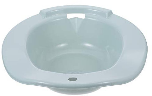 Hip Cleaning Basin Sitz Bath Toilet, Postpartum Care Bidet Basin Sitz Bath Tub Sitting Bath Portable Soaking Basin for Pregnant Women Hemorrhoids Recovery Blue Sitz Tub