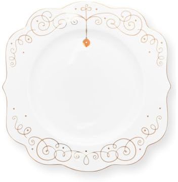 Pip Studio Royal Winter White Speiseteller 28cm