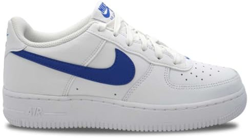 Nike Air Force 1 Leather White Hyper Royal - 38 1/2