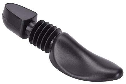 DUNSBY Schuhspanner für Schuhspanner / Schuhe, schwarz, 1 Paar, für Herren und Damen, automatische Unterstützung, Kunststoff, Feder, Schuhspanner, Männer, Large