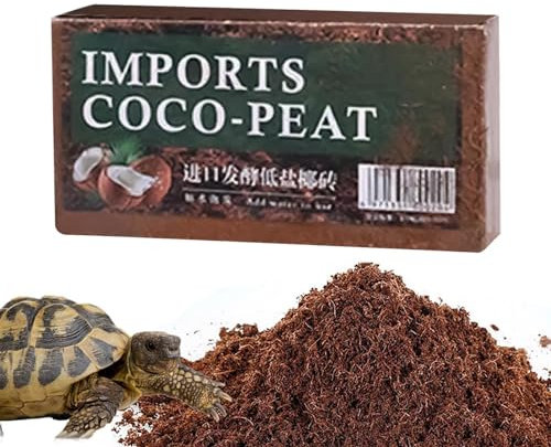 Teksome Fibra di Cocco,Mattoni di Cocco | Mattone in Torba di Cocco ad Alta espansione - per Piante idratanti e Naturali in Fibra di Cocco per la Crescita di Giardino, Frutta, Fiori e Piante
