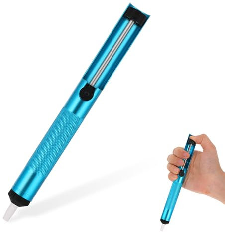 Entlötpumpe, Lötpumpe Entlötpumpe Set 2 Stück Antistatisch Desoldering Pump Entlötpistole Entlöten Auslöten Löthilfe Vakuumpumpe Solder Removal Tool