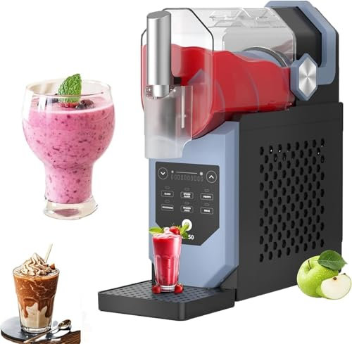 Macchina Per Granite Da 67 Once Per La Casa - Nuova Macchina Per Granite Senza Ghiaccio, Congelamento Rapido, Pulizia Automatica, 5 Modalità Preimpostate | Margarita Ghiacciate, Cocktail, Frullati