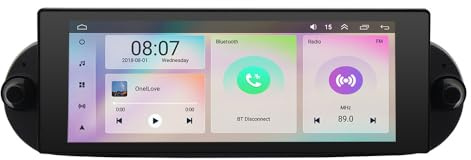 Autoradio mit 6.9 Zoll Bildschirm, Kompatibel mit VW New Beetle 1C 9C 2000-2012, Kabelloses Apple CarPlay/Android Auto Bluetooth USB AUX SD Rückfahrkamera AM/FM/RDS Radio