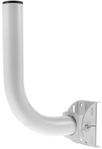 ULTECHNOVO Wireless Monitoring Antenna Pole Mount Bracket for Outdoor Weather Station Installation with Iron Construction