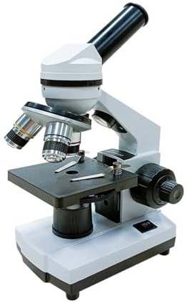 Microscopio Elettronico, Microscopi 40X-2500X For Bambini Studenti Adulti Potenti Biologici Didattici Con Set Di Diapositive Adattatore Telefonico(2500X Microscope)