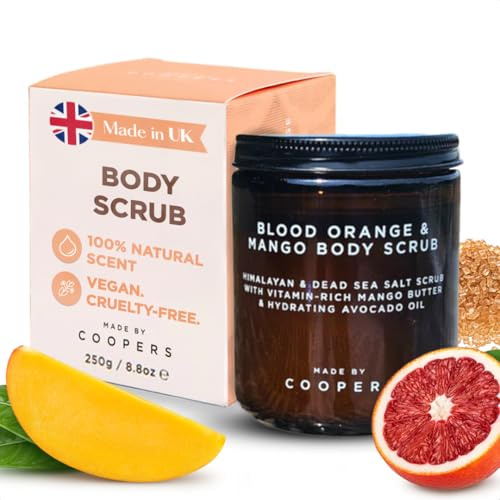 Made by Coopers Blutorange & Mango Körperpeeling 250G - Made by Coopers