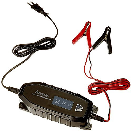 Hama 00136686 - Cargador (Corriente alterna, 4 A, 1,2 Ah, 120 Ah, Fosfato de hierro-litio (LiFePo4), 210 mm)