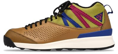 Nike Mens Okwahn II Golden Beige/Blue Synthetic Size 8