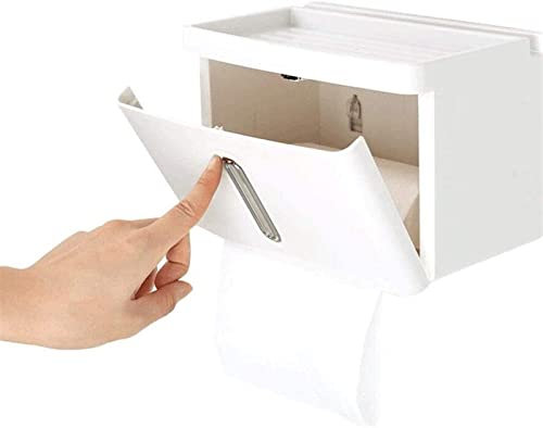 YQBUER Taschentuch-Etui for rechteckige Papiertaschentücher Taschentuch-Papier rechteckige Kleenex-Etui Kunststoff-Serviettenhalter for Schlafzimmer, Büro, Zuhause, Auto