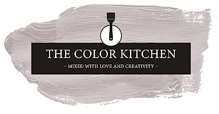 Livingwalls THE COLOR KITCHEN helle Wandfarbe - Malerfarbe für Wohnzimmer und Schlafzimmer - matte Innenfarbe in Grau - 5l Deckfarbe in TCK2001