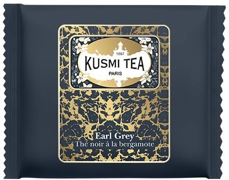 KUSMI TEA - EARL GREY BIO - Box mit Teebeuteln mit Umschlag (50)