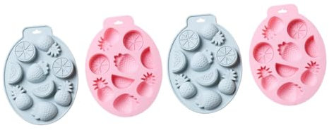 OUNONA 4pcs Multipurpose DIY Baking Molds Silicone Cake Molds by Reusable for Sweet Treats Handmade Decor for Baking Enthusiasts