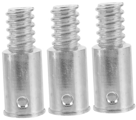 minkissy 3stücke Gewindespitzen-adapter Für Besenstiele Robuster Ersatz Für Schraubbare Verbindung Für Besenstiele Und Verlängerungsstangen Für Haushalts Und Gewerbeanwendungen