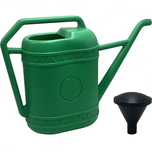Sicignano Annaffiatoio 9 Litri con Doccetta Microforata e Manico, Plastica, Colori Assortiti, Irrigare Fiori Piante Vaso Giardino Terrazzo, Made in Italy