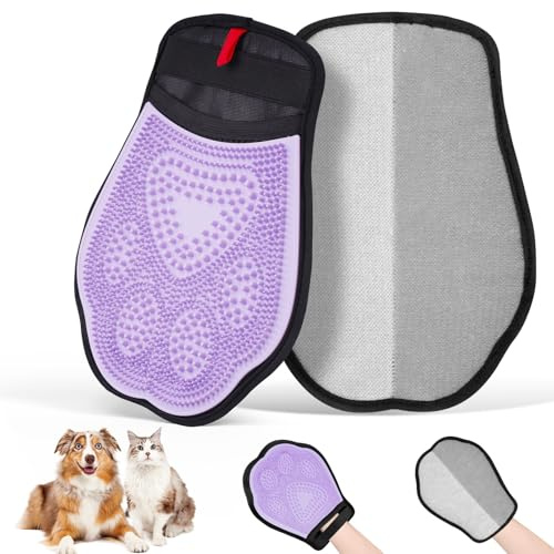 Zivacate Gant Anti Poils Animaux 2 en 1 Amélioré