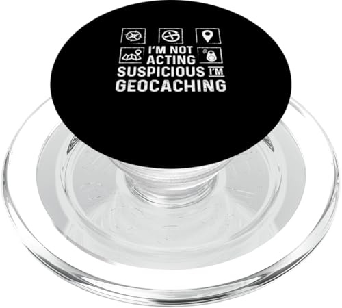 Sto Geocaching Dicendo Divertente Geocacher PopSockets PopGrip per MagSafe