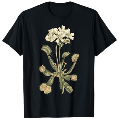 Carnivorous Plants Venus Fly Trap Carnivore Flower T-Shirt