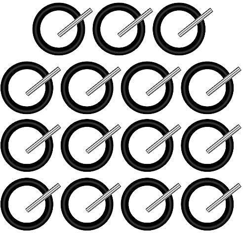 Fuyamp 80 Pcs Replacement Pin and O-Ring,4mm Impact Ring and 3x25mm Socket Pins for 1/2 Impact Socket Scaffolders for Impact Wrench, Pressure Washer (20 Pairs)