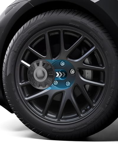 EVOOOR Wheel Hub Caps Center Cover for Tesla 2024 Model 3 Highland Wheel - Set of 4 Center Cover