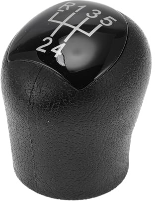 TUCKBOLD Pomo De Palanca De Cambios Manual De 5 Velocidades Para Renault Clio Ii Palanca De Cambios Delantera De Caja De Cambios Automática En Plástico Negro Y Blanco 1 Pc.