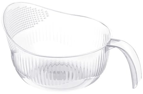 MultiPurposes Riso Lavaggio Setaccio Rondella Riso Riso Drenante Cestello Pet Vegetale Rondella Adatto per il Lavaggio