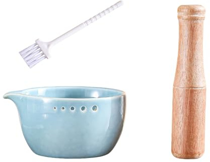 Ciotola ergonomica in ceramica per la lavorazione di aglio e foglie per una macinazione efficiente e una preparazione sicura degli alimenti gadget da cucina separatore per foglie efficiente strumento