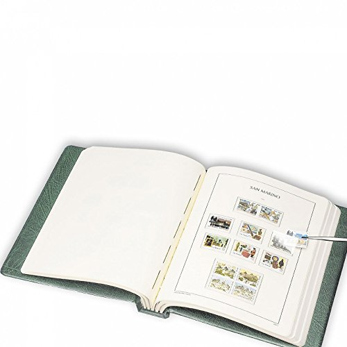 Leuchtturm 357274 SF-Vordruckalbum - für Briefmarken Perfect DP im Classic Design - Deutschland 2015-2023 - blau