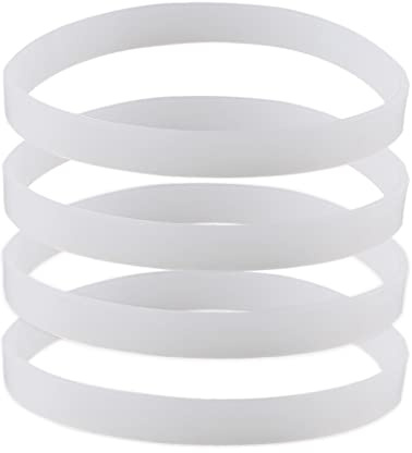 Veterger Replacement Parts Rubber Gasket Sealing Ring, Compatible with Ninja Blender (4pcs 3.9inch)