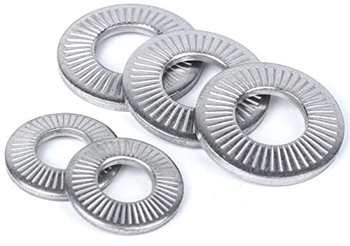 10 / 50pcs 304 Rondelle di blocco in acciaio inox M3 M4 M5 M6 M8 M10 M12 M14 M16 Guarnizione for rondella dentata a singolo bloccaggio autobloccante ( Inner Diameter : M8 , Number of Pcs : 10Pcs )