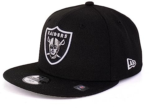 New Era Kids Caps - Kinder Kappe - Baseball Cap - 9FIFTY Snapback - NFL - MLB - NBA (Las Vegas Raiders Black)