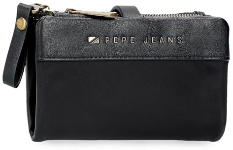 Pepe Jeans Morgan Portefeuille avec Porte-Cartes Taille Unique, Noir, Talla única, Portefeuille avec Porte-Cartes