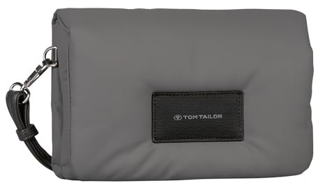 TOM TAILOR Patti Damen Überschlagtasche Umhängetasche Klein Grau