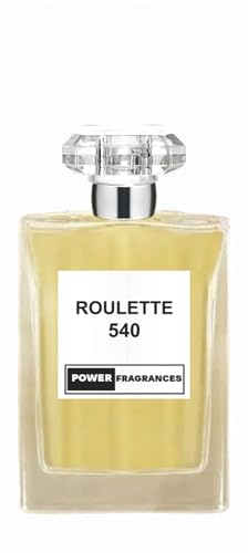 Power Fragrances Roulette 540 100ml Spray - Inspired Alternative Vegan Friendly Perfume, Extract De Parfum - High-Concentration Oil Eau De Parfum Unisex For Men & Women - Baccarat 540