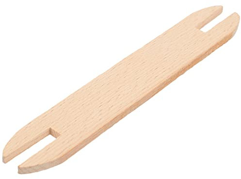 DIYEAH 1stk Schal Gobelin Shuttle-stick Tätowieren Maschenmarkierer Häkeln Strick-shuttle Webschiffchen Webmaschine Gewebter Wandteppich Flechtwerkzeug Häkelset Stickerei Wickler Hölzern