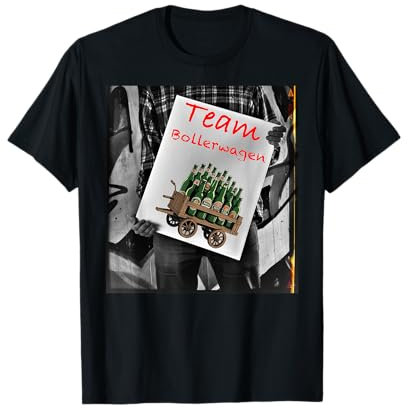 Vatertag Team Bollerwagen Tag der Arbeit, Bier T-Shirt