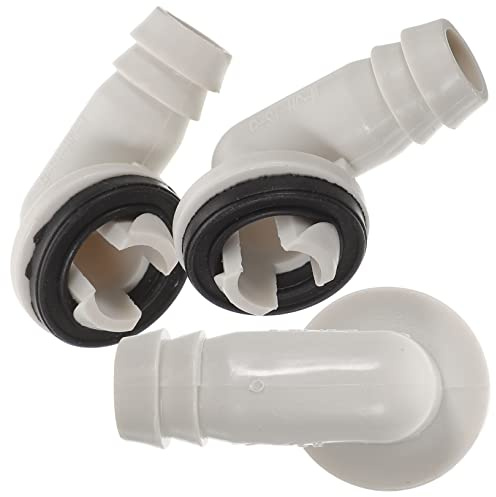 JECOMPRIS Unit Fitting Air Conditioner Drain Hose Connector 15mm Elbow Fitting for Window Replacement Part