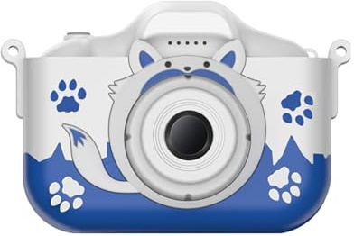 Appareil photo numérique pour enfants 4000 W Pixels 1920 x 1080p 4K Photos Enregistreur vidéo pour 3-14 ans Fille Garçon Batterie 400 mA intégrée