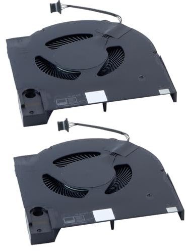 Hoite Paire De Ventilateurs De Refroidissement Pour Processeur Et Processeur Graphique Pour Ordinateur Portable Dell G15 5510 5511 5515 RTX3050/3060 Version 2021