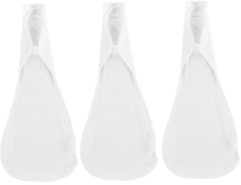 HOODANCOS Compresas Lavables para Mujer 3 Piezas de Algodón Reutilizables y Fáciles de Llevar, Ideales Postparto y Uso Diario