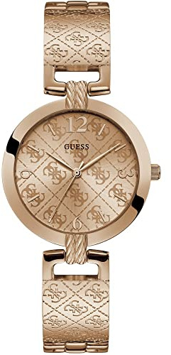Guess Damen Analog Armbanduhr G Luxe