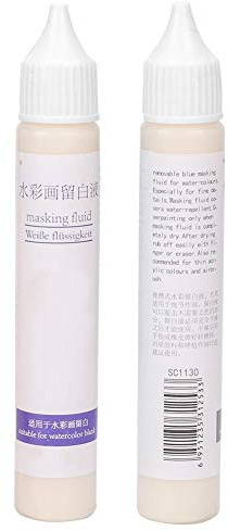 30ml Aquarell-Maskierungsflüssigkeit, Künstlerbedarf Aquarellmedium, Maler für Schüler