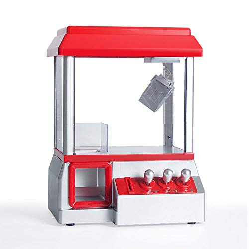Xiangtat Large Claw Toy Grabber Mini Arcade Machine with Lights & Sounds - Electronic Claw Toy Grabber Machine, Animation, Authentic Arcade Sounds for Exciting Play – with Volume Control Switch
