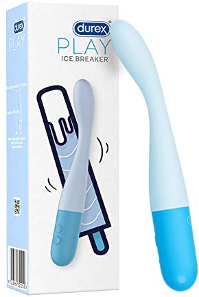 Durex Play Ice Breaker, Sex Toy, Vibratore Stimolante con Velocità Regolabile, Massaggiatore Per Sensazioni Intense, Waterproof
