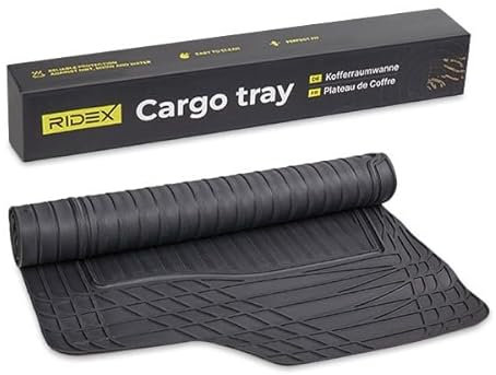 RIDEX Kofferraummatte 4731A0465 Gummi Kofferraumwanne Kofferraummatte Laderaumwanne schwarz