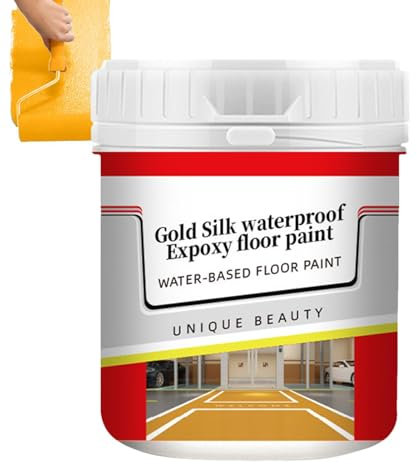 shpuuyy Pintura para suelos de garaje, antideslizante, impermeable, bloquea la pintura de sellado de aire y agua para protección de suelos de concreto para centro comercial