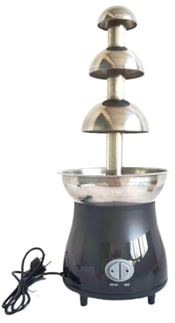 SiaBiced Fountaine de chocolate con chocolate profesional para la casa de
