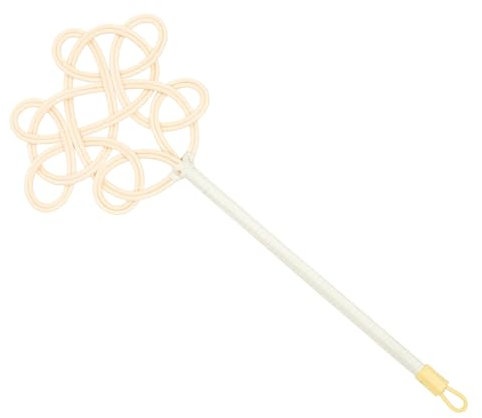 HOLIDYOYO Batidor De Alfombras De Rattan Manual Herramienta De Limpieza Paraiminar Polvo De Colchas y Mantas para Hogar y Artículos De Abrigo Diseño Duradero y Fácil De Usar